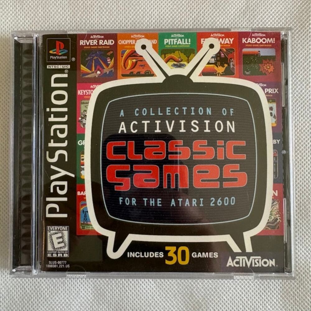Activision Classics Collection (Sony Playstation PS1, 1998) CIB Tested Works EXC